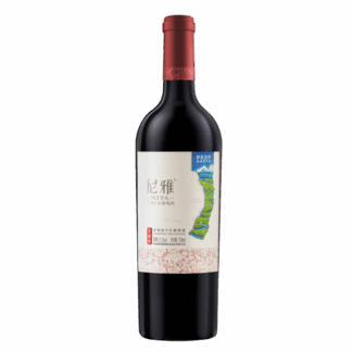 尼雅五星东方优酿赤霞珠美乐干红葡萄酒